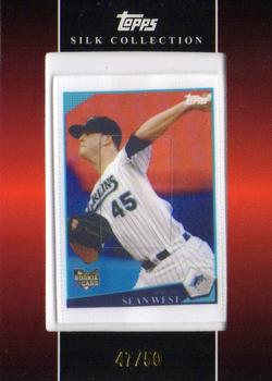2009 Topps Updates & Highlights - Silk Collection #S231 Sean West Front