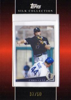 2009 Topps Updates & Highlights - Silk Collection #S281 Chris Getz Front