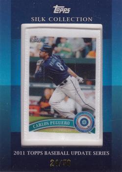 2011 Topps Update - Silk Collection #NNO Carlos Peguero Front