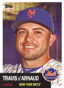 2016 Topps Archives #21 Travis d'Arnaud Front