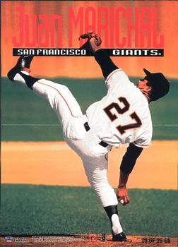1998 Sports Illustrated Then and Now - Great Shots! #20 GS Juan Marichal Front