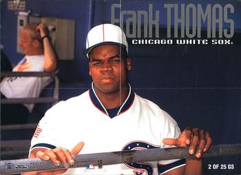 1998 Sports Illustrated Then and Now - Great Shots! #2 GS Frank Thomas Front