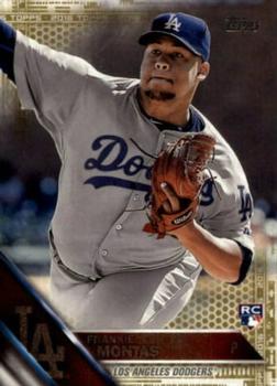 2016 Topps - Gold #505 Frankie Montas Front
