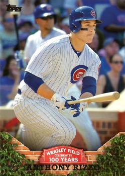 2016 Topps - 100 Years at Wrigley Field #WRIG-29 Anthony Rizzo Front