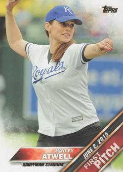2016 Topps - First Pitch (Series 1) #FP-14 Hayley Atwell Front