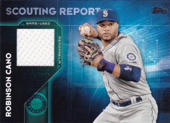2016 Topps - Scouting Report Relics #SRR-RC Robinson Cano Front