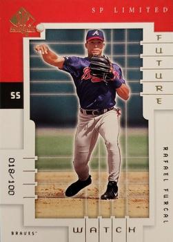 2000 SP Authentic - Limited #134 Rafael Furcal Front