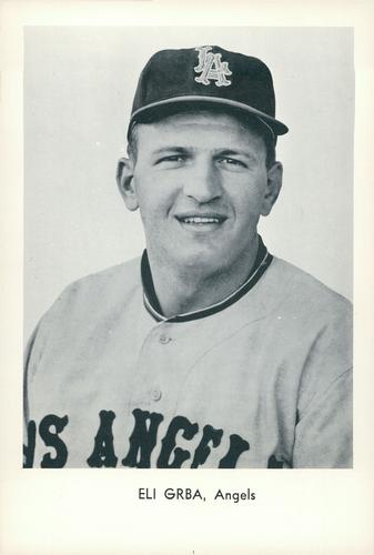 1963 Sports Service Los Angeles Angels Set A #NNO Eli Grba Front