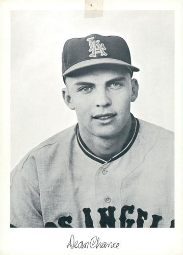 1965 Danny Goodman Los Angeles Angels #NNO Dean Chance Front
