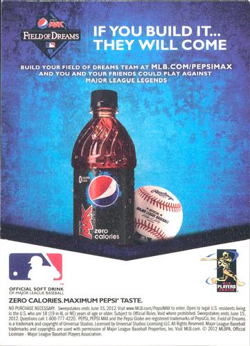 2012 Pepsi Max Field of Dreams New York Mets #NNO Ike Davis Back