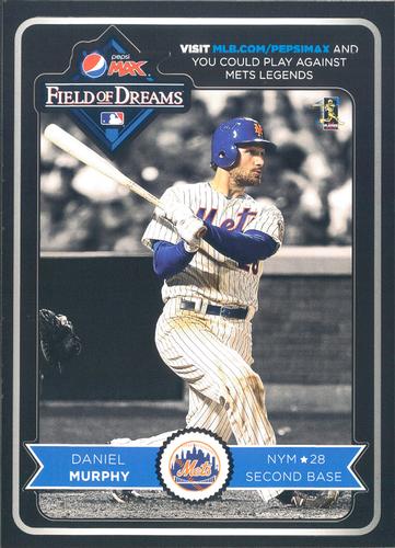2012 Pepsi Max Field of Dreams New York Mets #NNO Daniel Murphy Front
