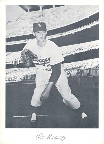 1963 Danny Goodman Los Angeles Dodgers Set A #NNO Pete Richert Front