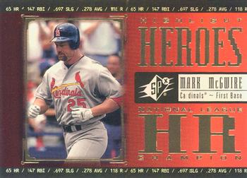 2000 SPx - Highlight Heroes #HH10 Mark McGwire  Front