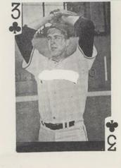 1969 Globe Imports Playing Cards Gas Station Issue #3♣b Mike McCormick Front