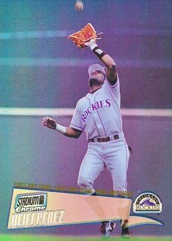 2000 Stadium Club Chrome - First Day Issue Refractors #88 Neifi Perez  Front