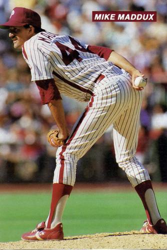 1989 Tastykake Philadelphia Phillies #NNO Mike Maddux Front
