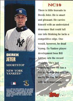 1998 Stadium Club - Never Compromise #NC10 Derek Jeter Back