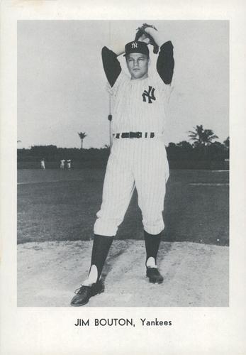 1965 Sports Service New York Yankees Set A #NNO Jim Bouton Front