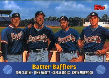 2000 Topps - Combos #TC2 Batter Bafflers (Tom Glavine / John Smoltz / Greg Maddux / Kevin Millwood) Front