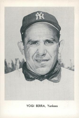 1963 Sports Service New York Yankees Set A #NNO Yogi Berra Front