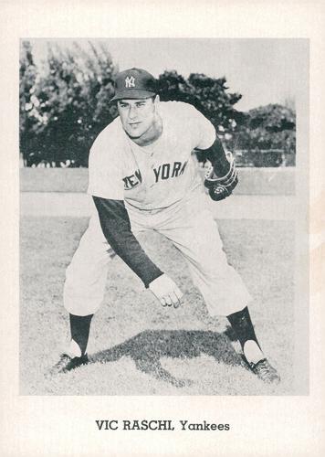 1962 Jay Publishing Old Timer New York Yankees 5x7 Photos #NNO Vic Raschi Front