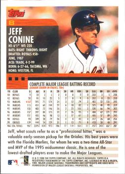 2000 Topps - Limited Edition #8 Jeff Conine Back