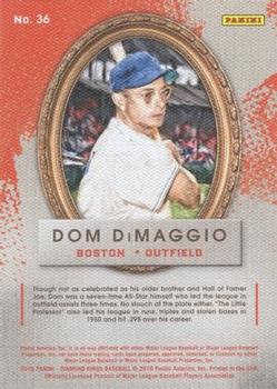2016 Panini Diamond Kings #36 Dom DiMaggio Back