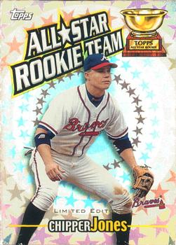 2000 Topps - Limited All-Star Rookie Team #RT3 Chipper Jones  Front