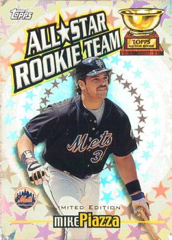 2000 Topps - Limited All-Star Rookie Team #RT8 Mike Piazza  Front