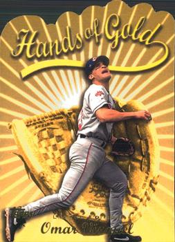 2000 Topps - Limited Hands of Gold #HG6 Omar Vizquel  Front