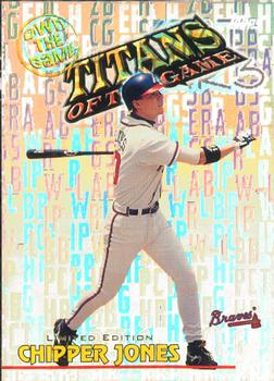 2000 Topps - Limited Own the Game #OTG22 Chipper Jones  Front