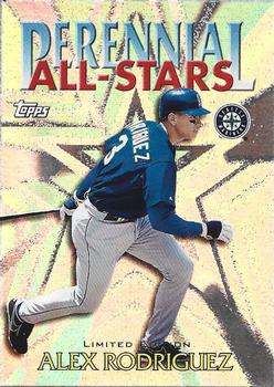 2000 Topps - Limited Perennial All-Stars #PA9 Alex Rodriguez  Front