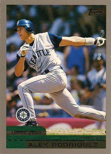 2000 Topps - Oversize Series 1 #5 Alex Rodriguez Front