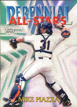 2000 Topps - Perennial All-Stars #PA5 Mike Piazza Front