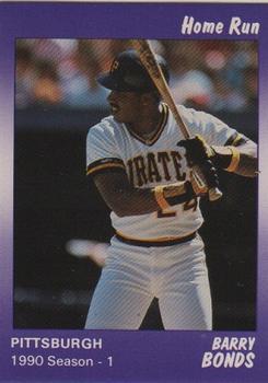1991 Star Home Run #65 Barry Bonds Front