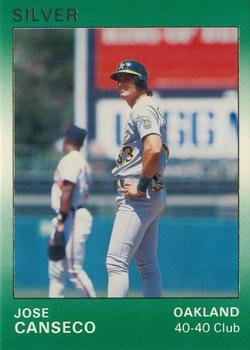 1991 Star Silver #115 Jose Canseco Front