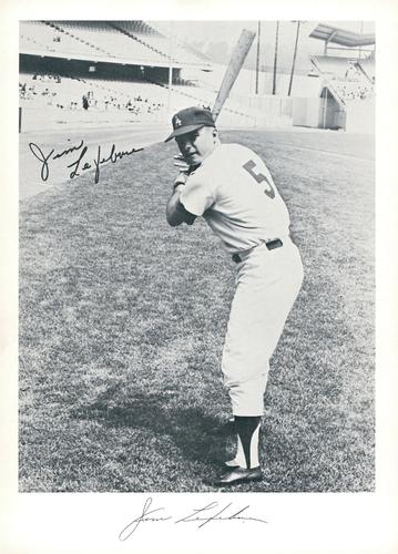 1969 Danny Goodman Los Angeles Dodgers Set C #NNO Jim Lefebvre Front