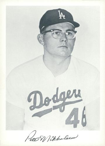 1969 Danny Goodman Los Angeles Dodgers Set C #NNO Pete Mikkelsen Front