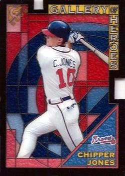 2000 Topps Gallery - Gallery of Heroes #GH2 Chipper Jones  Front