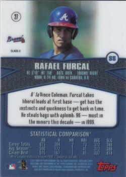 2000 Topps Gold Label - Class 3 #27 Rafael Furcal Back