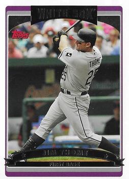 2006 Topps Chicago White Sox #CWS7 Jim Thome Front