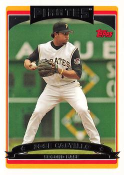 2006 Topps Pittsburgh Pirates #PIT6 Jose Castillo Front