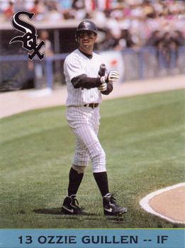 1993 Kodak Chicago White Sox #13 Ozzie Guillen Front