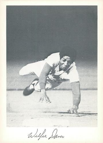 1973 Danny Goodman Los Angeles Dodgers #NNO Willie Davis Front