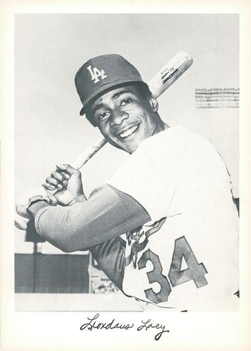 1973 Danny Goodman Los Angeles Dodgers #NNO Leondaus Lacy Front