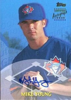2000 Topps Traded & Rookies - Autographs #TTA46 Mike Young  Front
