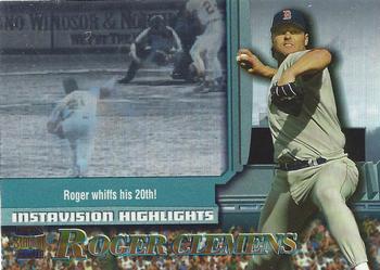 1997 Stadium Club - Instavision Members Only #I4 Roger Clemens Front