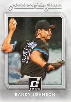 2016 Donruss - Masters of the Game #MG-8 Randy Johnson Front