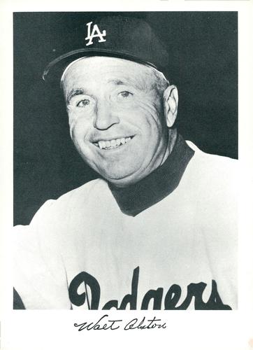 1972 Danny Goodman Los Angeles Dodgers Set C #NNO Walt Alston Front
