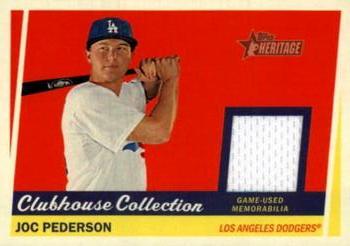 2016 Topps Heritage - Clubhouse Collection Relics #CCR-JP Joc Pederson Front
